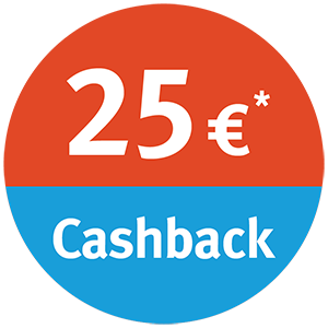 cashback 25€